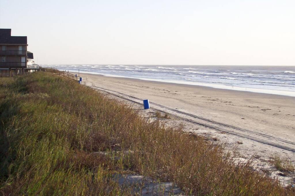 Beach Front On West Beach Galveston Kültér fotó
